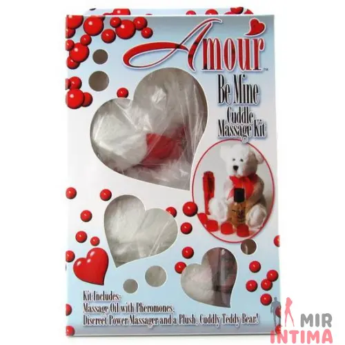 Массажный набор с вибратором Amour Be Mine