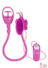 Вибропомпа для клитора Butterfly Clitoral Pump Pink, 11х6 см