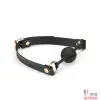 Кляп Liebe Seele Black Organosilicon Ball Gag