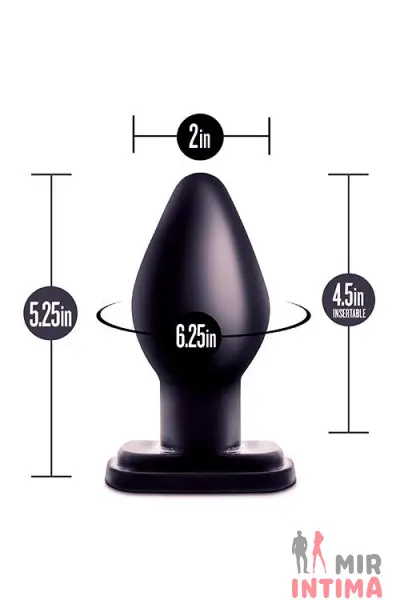 Анальная пробка "Plug Black", XL - 1 Анальная пробка "Plug Black", XL - 1