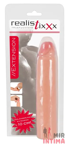 Насадка с увеличением Realistixxx Extension 10 см Насадка с увеличением Realistixxx Extension 10 см
