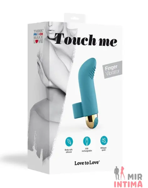 Женский-стимулятор-клитора-Вибратор на палец Love To Love TOUCH ME, силикон - 9