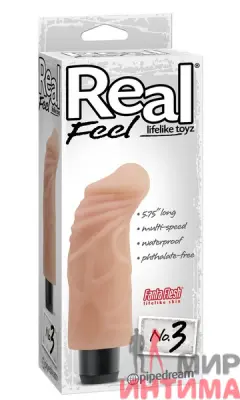 Вибратор Real Feel №3, 12X4,5 см