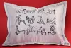 Дизайнерская подушка Kamasutra Positions, 45x35 см - 6