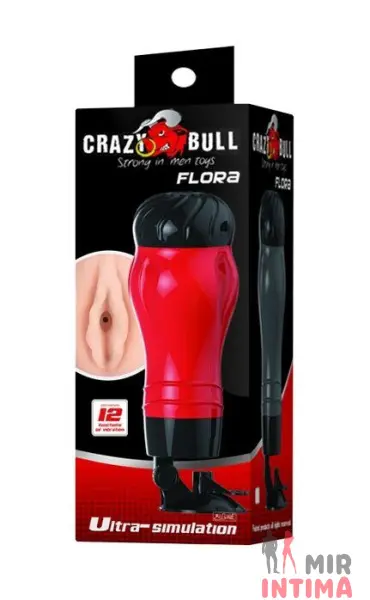 Вибро-мастурбатор анус CRAZY BULL - Flora Anus - 3 Вибро-мастурбатор анус CRAZY BULL - Flora Anus - 3