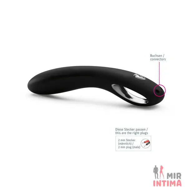 Силиконовый дилдо Mystim Current Conrad для электростимулятора - 2