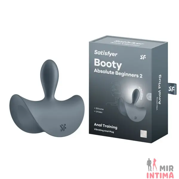 Анальная вибропробка Satisfyer Booty Absolute Beginners 2, 3,5см, силикон - 5