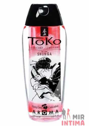 Лубрикант вишня, Shunga Toko Cherry, 165 мл