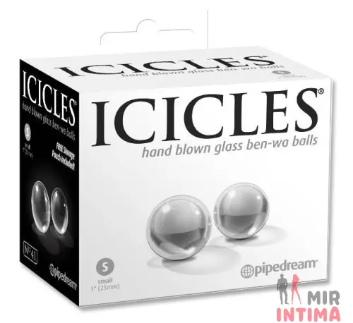Вагинальные шарики Ben Wa Icicles Small, 2,5 см