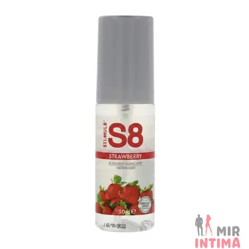 Лубрикант от Stimul8 Flavored Lube water based, 50мл., клубника