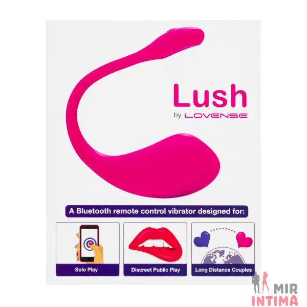 Смарт-виброяйцо Lovense Lush 2, Bluetooth - 3 Смарт-виброяйцо Lovense Lush 2, Bluetooth - 3