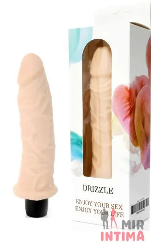 Реалистичный-женский-вибратор-Вибратор от BOSS из Cyberskin DRIZZLE, 19х4,5 см