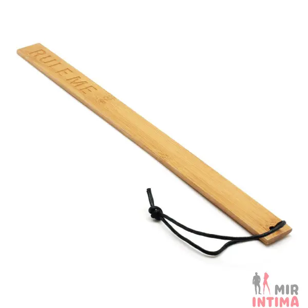 Паддл Fetish Tentation — Paddle Rule Me Bamboo - 1 Паддл Fetish Tentation — Paddle Rule Me Bamboo - 1