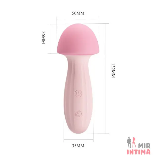 EGZMIBI-014681-Женский-стимулятор-клитора - 1 Женский-стимулятор-клитора-Вибростимулятор «MUSHROOM», серии Pretty Love - 1