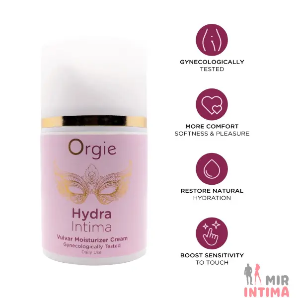 Крем увлажняющий Orgie Hydra Intima 50 мл - 1 Крем увлажняющий Orgie Hydra Intima 50 мл - 1
