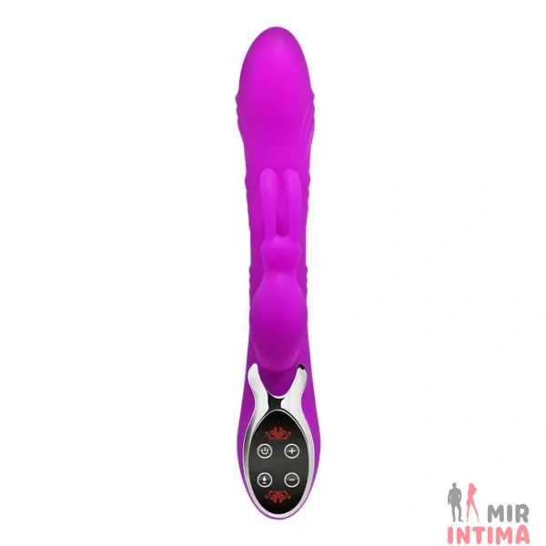 EGZBI-014109-1-Компьютерный-(Rabbit)-женский-вибратор - 1 Компьютерный-(Rabbit)-женский-вибратор-Стимулятор с клиторальным отростком и функцией нагрева HOT от Pretty Love - 1