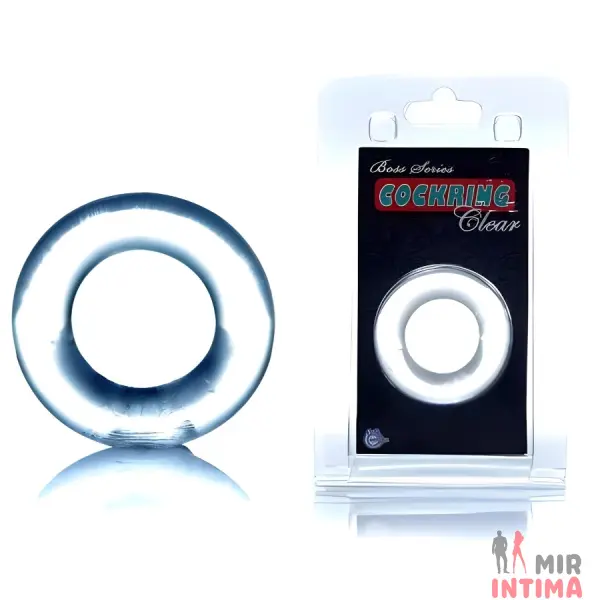 Эрекционное кольцо от BOSS Cockring Clear Эрекционное кольцо от BOSS Cockring Clear
