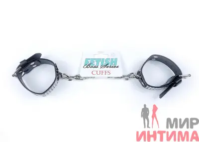 Стильные наручники со стразами Fetish Boss Series