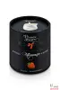 Массажная свеча Plaisirs Secrets Strawberry, керамический сосуд, 80 мл - 2