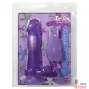 TOY9604-Гелевый-и-силиконовый-женский-вибратор Гелевый-и-силиконовый-женский-вибратор-Вибратор на присоске Louis, гелевый, 16X4 см