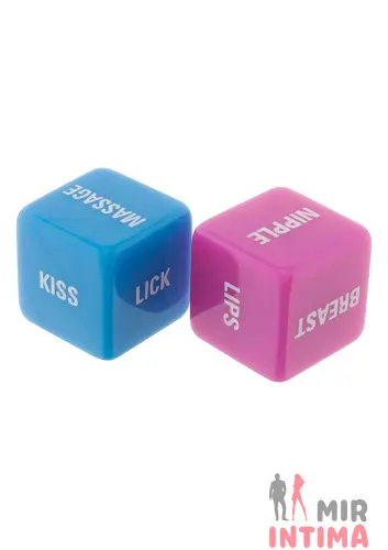 Кубики для парных развлечений LOVERS DICE Кубики для парных развлечений LOVERS DICE