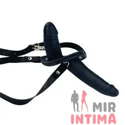 Двойной страпон Duo Prosthetic, 15x4 см Двойной страпон Duo Prosthetic, 15x4 см