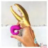 Женский-стимулятор-клитора-Мини-вибратор на палец Gring XL - Gvibe - 5