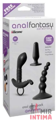 Комплект анальных стимуляторов Anal Party Pack Silicone Anal Fantasy Collection PipeDream Комплект анальных стимуляторов Anal Party Pack Silicone Anal Fantasy Collection PipeDream