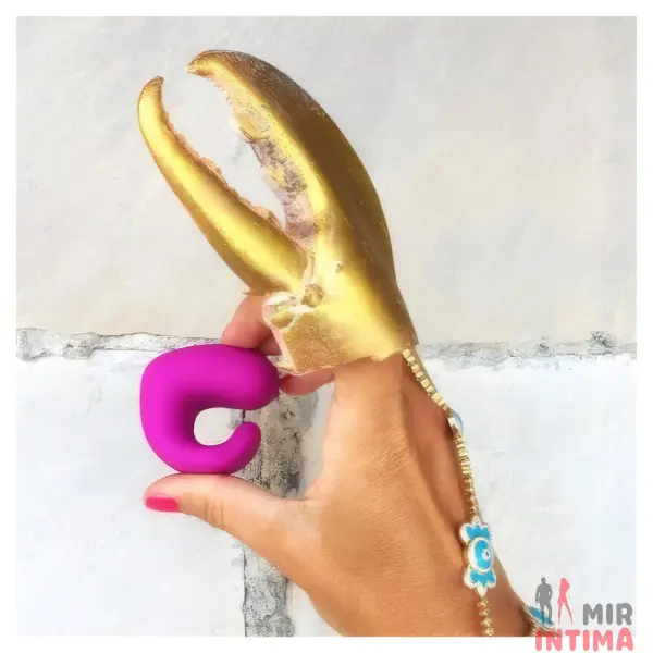 Женский-стимулятор-клитора-Мини-вибратор на палец Gring XL - Gvibe - 5