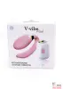 Роскошный стимулятор для пар V-Vibe Pink с ДУ - 10