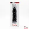 Стеклянный стимулятор Glass Romance Black 11,9х3,5 см - 3 Стеклянный стимулятор Glass Romance Black 11,9х3,5 см - 3