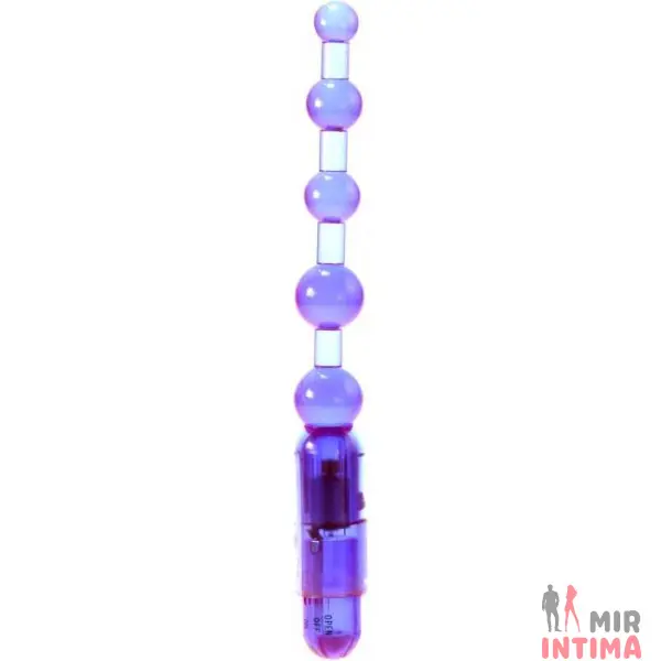 Анальный стимулятор Anal Beads Vibrating Anovibe Kinx, 12,5 х 2,2 см - 3