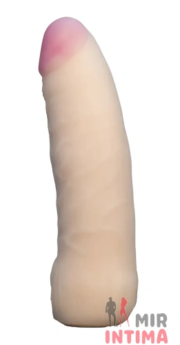 Насадка для страпона телесная EGZO Ciberskin, киберкожа, 16x4см
