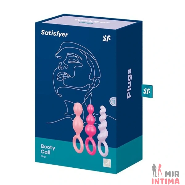 Набор анальных пробок от Satisfyer, 3 шт. - 2