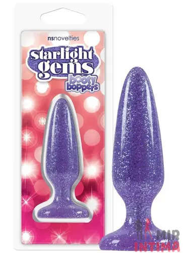 Анальная пробка Booty Boppers NS Novelties Mini, 8,6 х 2,2 см Анальная пробка Booty Boppers NS Novelties Mini, 8,6 х 2,2 см