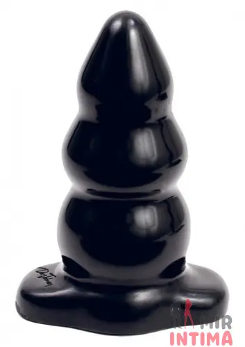 Анальный плаг Tripple Ripple Butt Plug Large, 11.6х6см Анальный плаг Tripple Ripple Butt Plug Large, 11.6х6см