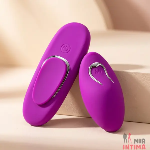 MIBI-014834W-Женские-вибротрусики - 3 Женские-вибротрусики-Клитора стимулятор ROMANCE LISA USB, пульт д/у - 3