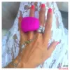 Женский-стимулятор-клитора-Мини-вибратор на палец Gring XL - Gvibe - 6