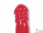 Полый красный страпон Red Boy Line 6, 16х4,5 см - 1