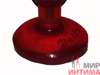 Анальная пробка Butt Plug, красная - 1