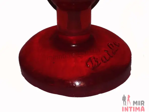Анальная пробка Butt Plug, красная - 1 Анальная пробка Butt Plug, красная - 1