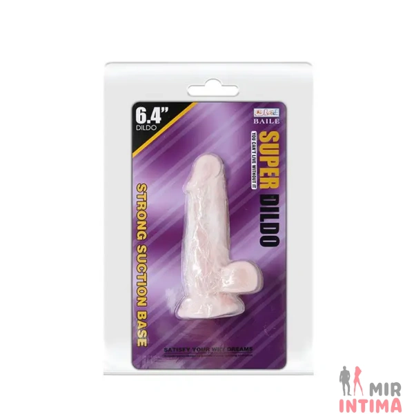 Фаллоимитатор на присоске "SUPER DILDO 6.4" - 5 Фаллоимитатор на присоске "SUPER DILDO 6.4" - 5