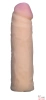Насадка для страпона телесная EGZO Ciberskin, 16,5x3,7 см, киберкожа Насадка для страпона телесная EGZO Ciberskin, 16,5x3,7 см, киберкожа