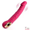 Реалистичный-женский-вибратор-Реалистичный силиконовый массажер Vibrator PINK, водонепроницаемый.