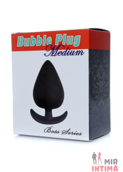 Анальная пробка Bubble Plug Medium, 8,5х4 см - 4 Анальная пробка Bubble Plug Medium, 8,5х4 см - 4