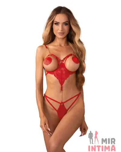 Боди Obsessive Matildea crotchless teddy