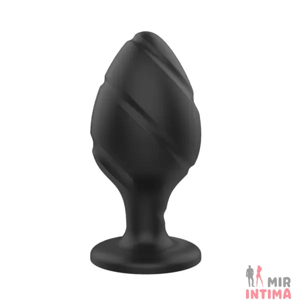 Анальная пробка Screw medium, 7,4х3,6см - 1