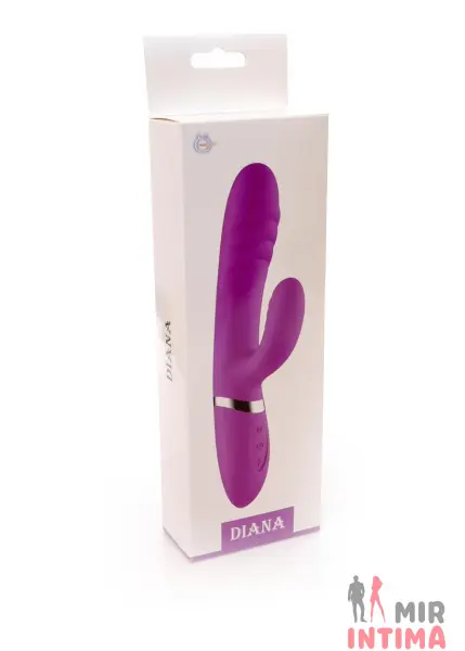 Женский-вибратор-точки-G-Вибратор со стимулятором клитора DIANA - 4