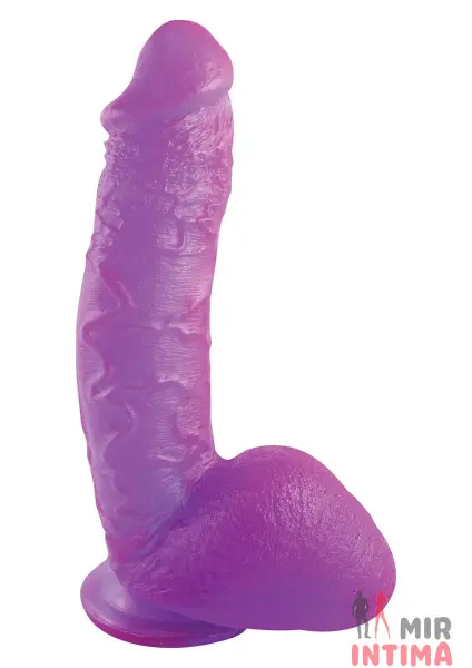 Фаллоимитатор на присоске Mr Big Gelee, 20X5,5 см - 1 Фаллоимитатор на присоске Mr Big Gelee, 20X5,5 см - 1