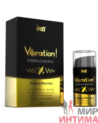 Intt Vibration Vodka рідкий вібратор зі смаком горілки, 15 мл